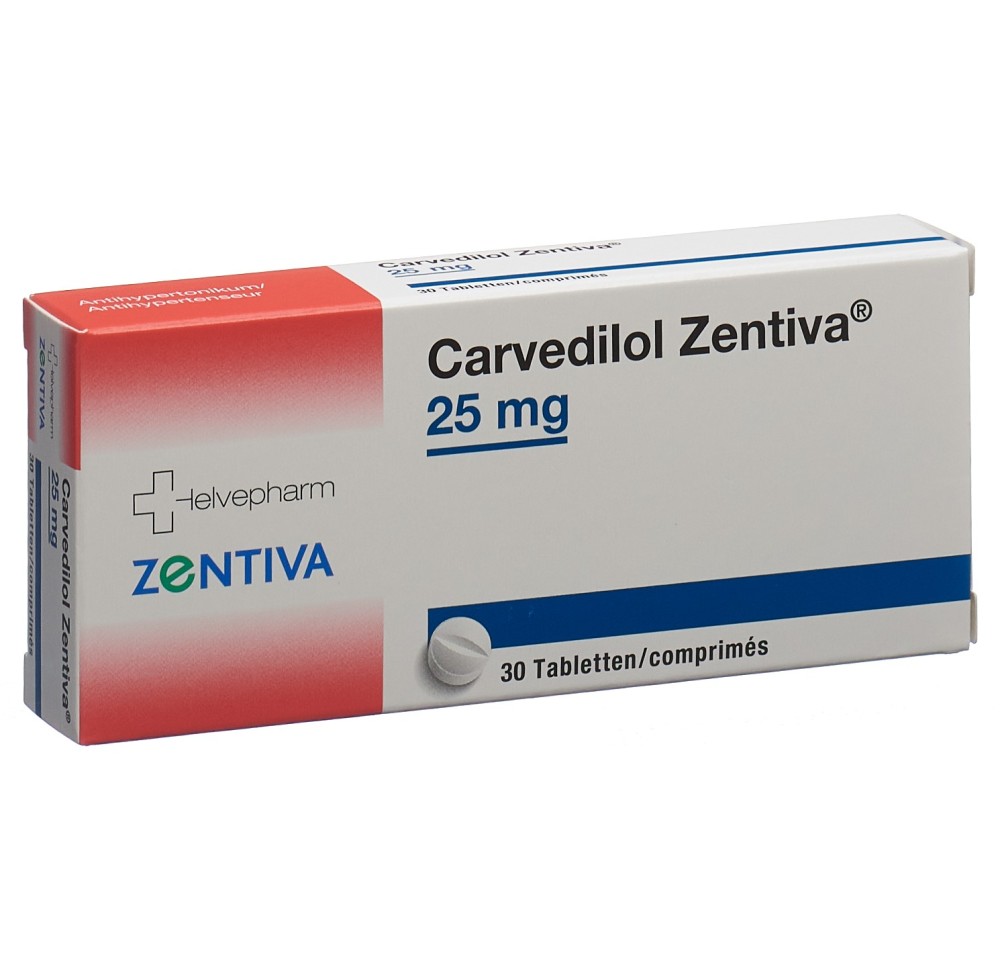 CARVEDILOL Zentiva cpr 25 mg 30 pce CARVEDILOL Zentiva cpr 25 mg 30 pce