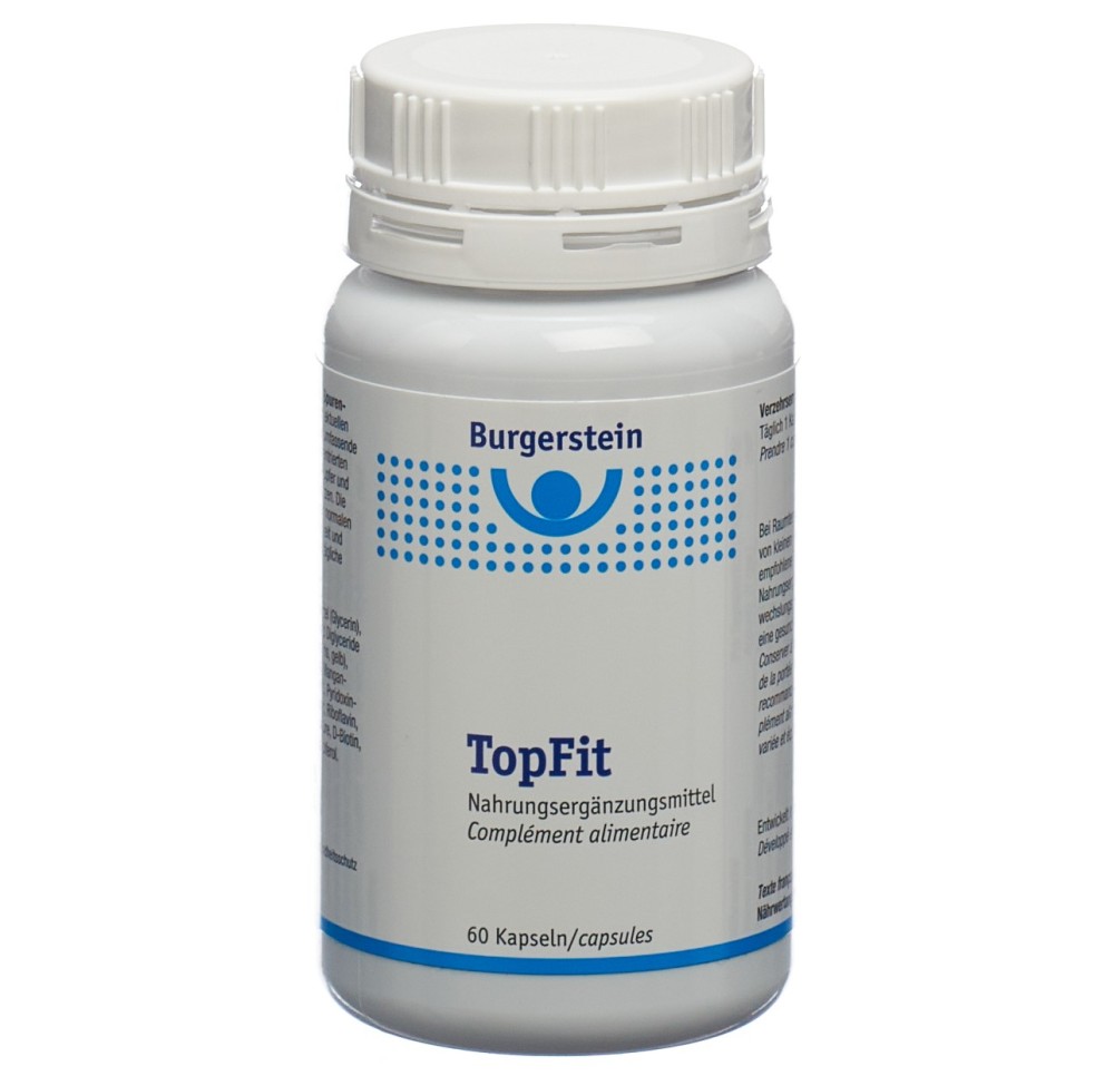 BURGERSTEIN TopFit caps bte 60 pce BURGERSTEIN TopFit caps bte 60 pce
