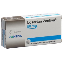 LOSARTAN Zentiva cpr pell 50 mg 28 pce
