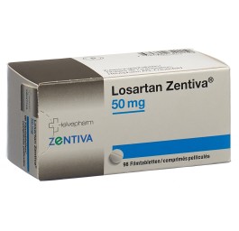 LOSARTAN Zentiva cpr pell 50 mg 98 pce
