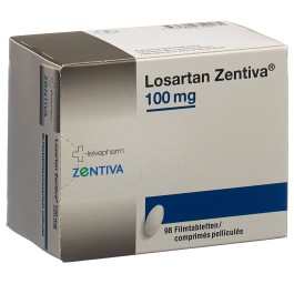 LOSARTAN Zentiva cpr pell 100 mg 98 pce