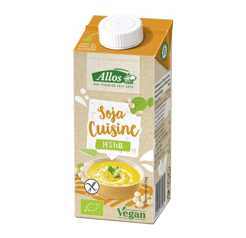 ALLOS cuisine soja tétra 200 ml
