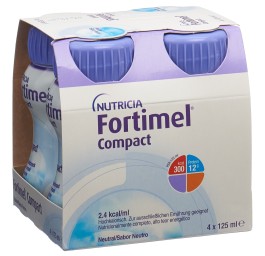 FORTIMEL Compact 2.4 kcal neutre 4 fl 125 ml