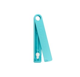 LASTSWAB Disp Baby coton-tige réutil 6pce turquoi