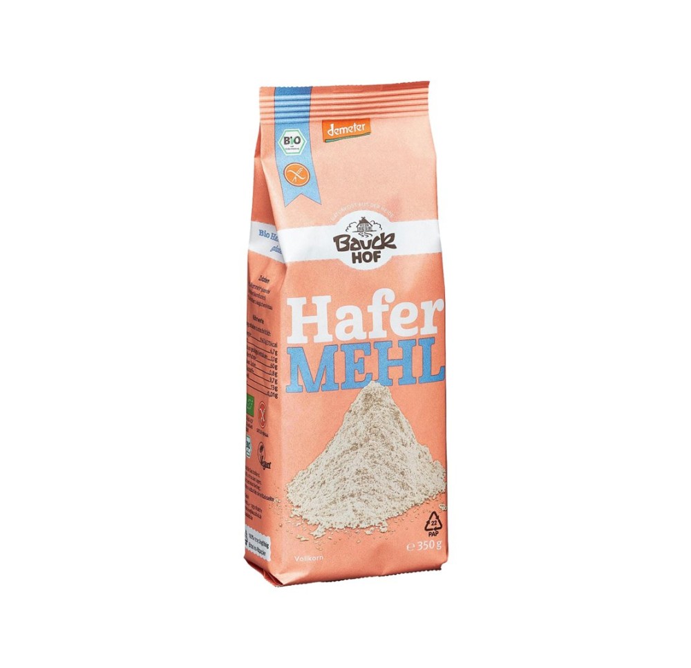 BAUCKHOF farine avoine complète s gluten 350 g