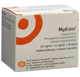 MYDRANE sol inj 20 amp 0.6 ml