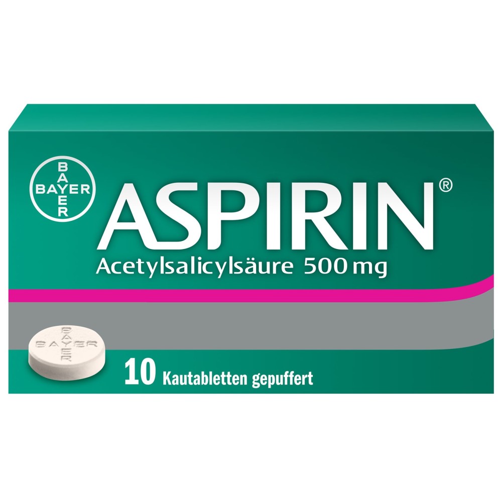 ASPIRINE cpr croquer 500 mg 10 pce ASPIRINE cpr croquer 500 mg 10 pce