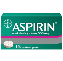 ASPIRINE cpr croquer 500 mg 10 pce