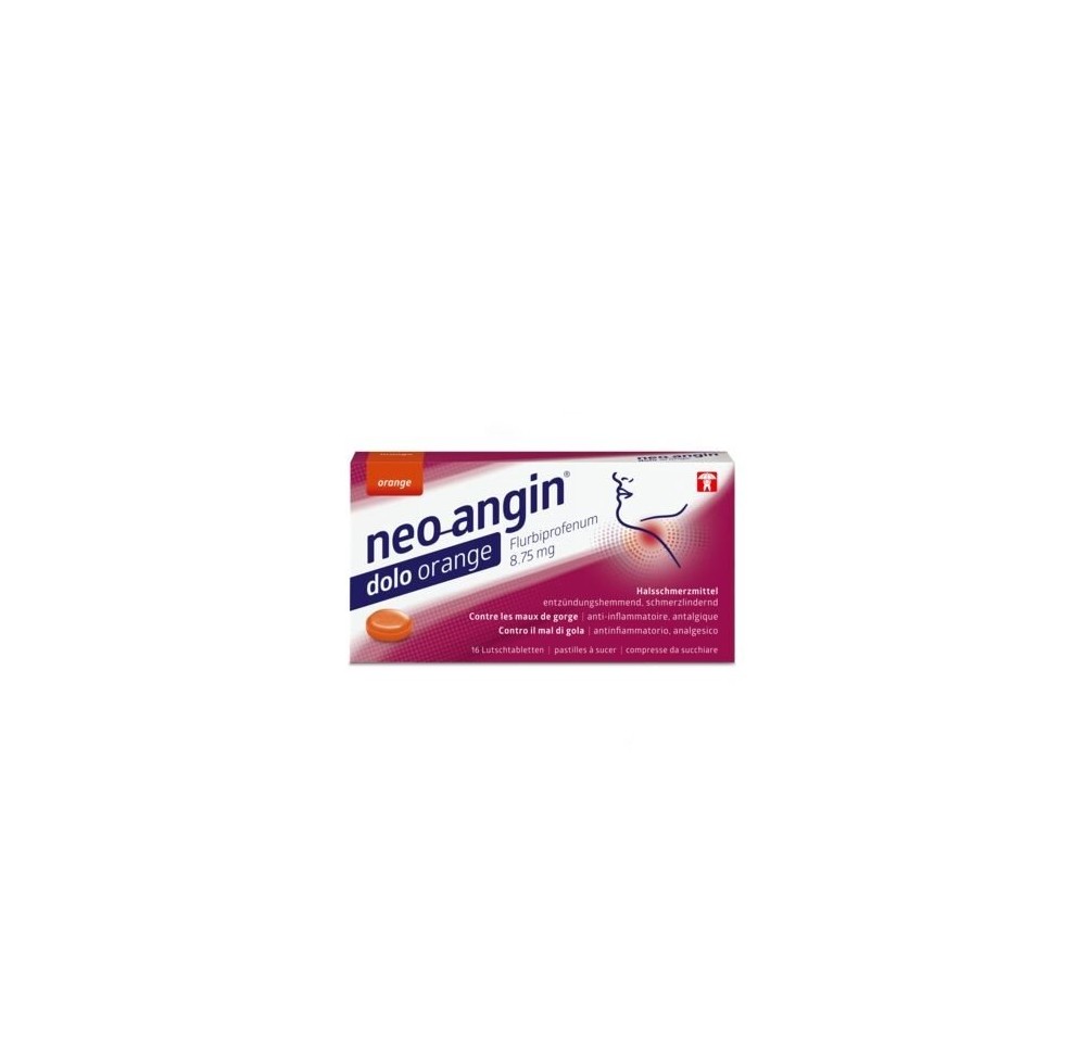 NEO-ANGIN dolo cpr sucer 8.75 mg orange 16 pce NEO-ANGIN dolo cpr sucer 8.75 mg orange 16 pce