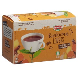MORGA thé Curcuma Lovers a/p bio bourgeon 20 pce