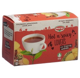 MORGA thé Hot n'Spicy Lovers a/p bio bourg 20 pce