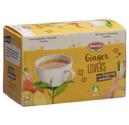 MORGA thé Ginger Lovers a/p bio bourgeon 20 pce