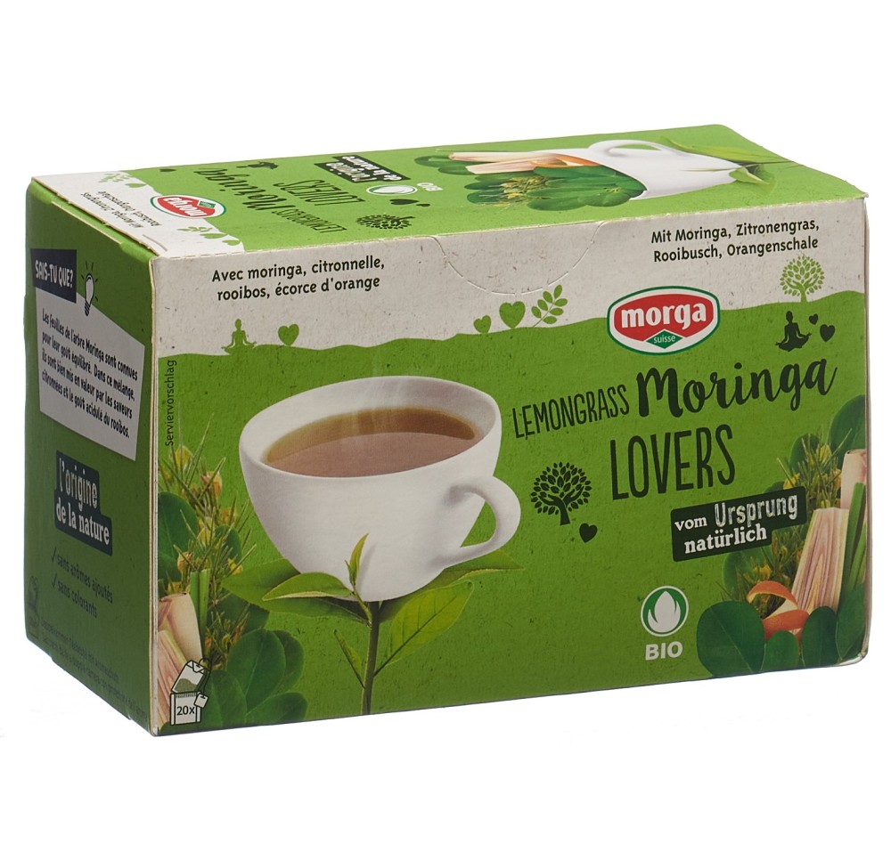 MORGA Lemongr-Morin Lovers thé a/p bio bour 20 pce MORGA Lemongr-Morin Lovers thé a/p bio bour 20 pce