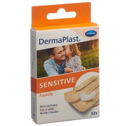 DERMAPLAST Sensitive Family strips ass ch 32 pce