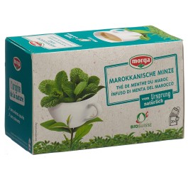 MORGA thé menthe du Maroc a/p bio bourgeon 20 pce