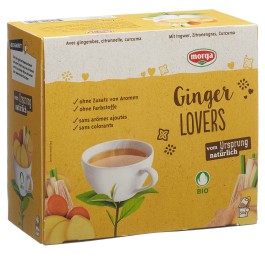 MORGA thé Ginger Lovers a/p bio bourgeon 50 pce