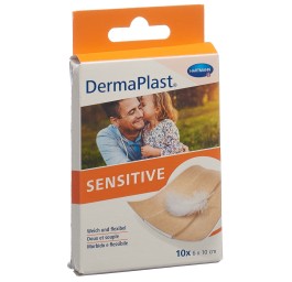 DERMAPLAST Sensitive pans rapid 6x10cm ch 10 pce