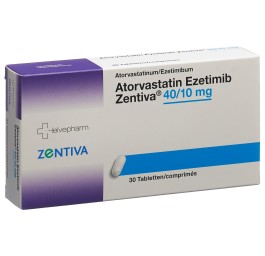 ATORVASTATIN Ezetimib Zentiva cpr 40/10mg 30 pce