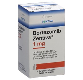 BORTEZOMIB Zentiva subst sèche 1 mg flac