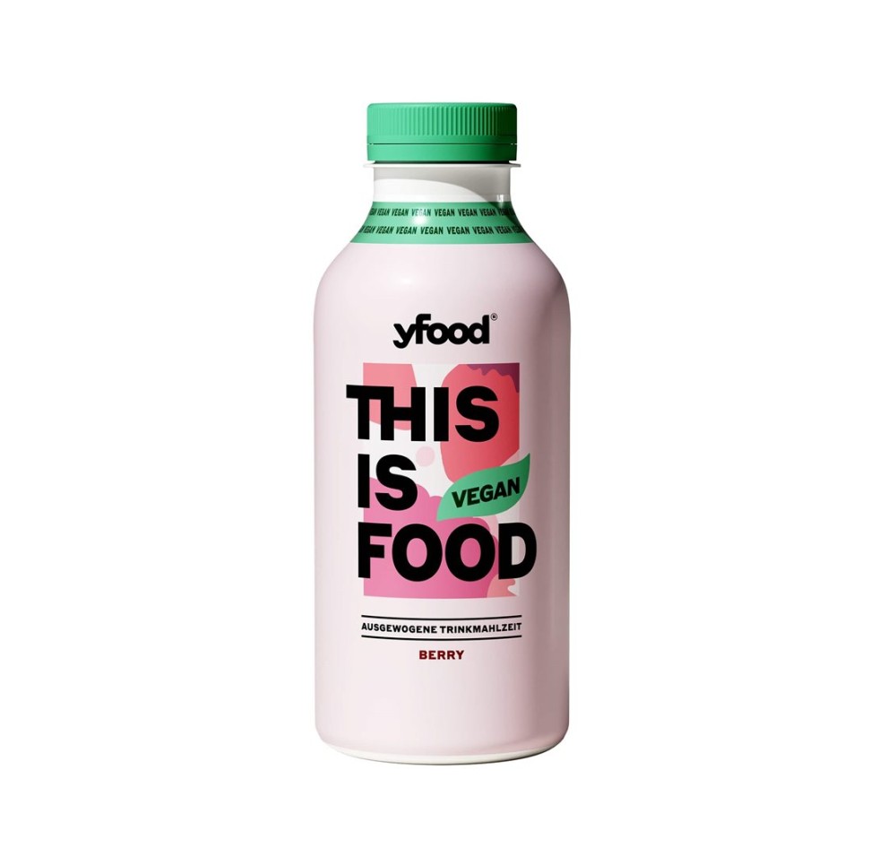 YFOOD repas à boire vegan berry fl 500 ml YFOOD repas à boire vegan berry fl 500 ml