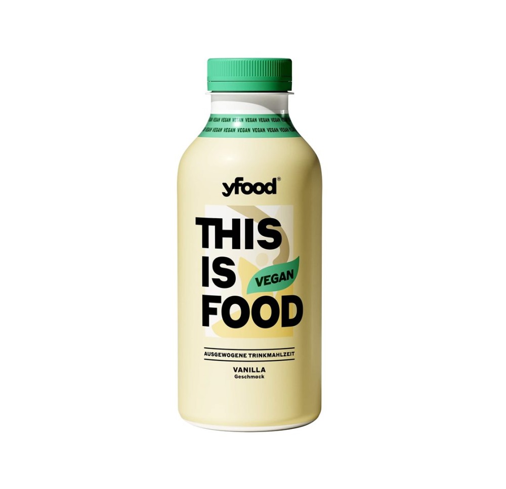 YFOOD repas à boire vegan vanilla fl 500 ml