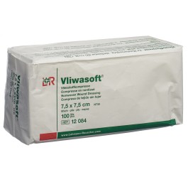 VLIWASOFT fibre n-tiss 7.5x7.5cm 6 c sach 100 pce