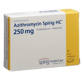 AZITHROMYCINE Spirig HC 250 mg 4 pce