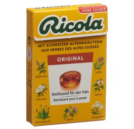 RICOLA original bonbons ss av stevia box 50 g