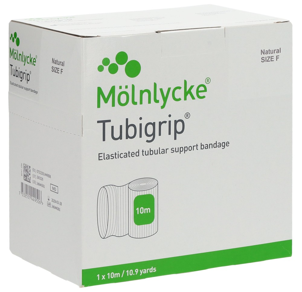 TUBIGRIP bandage tubulaire F 10mx10cm nature TUBIGRIP bandage tubulaire F 10mx10cm nature