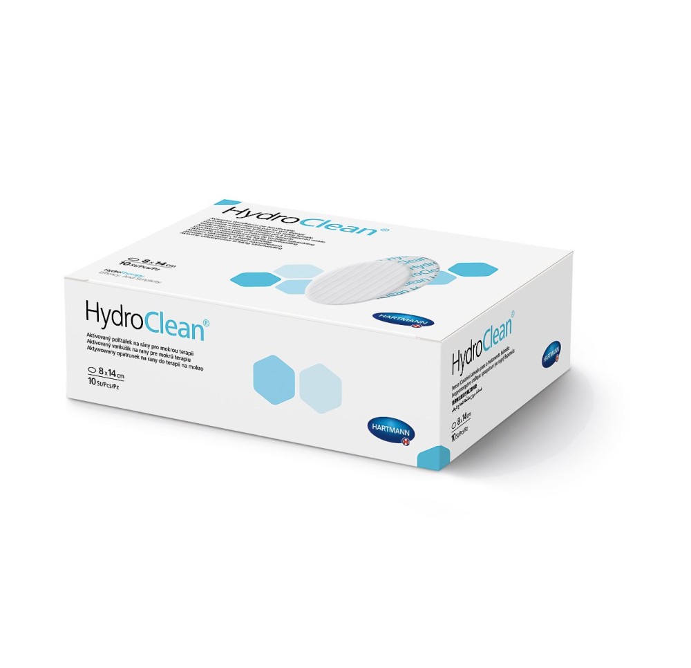 HYDROCLEAN 8x14cm ovale 10 pce