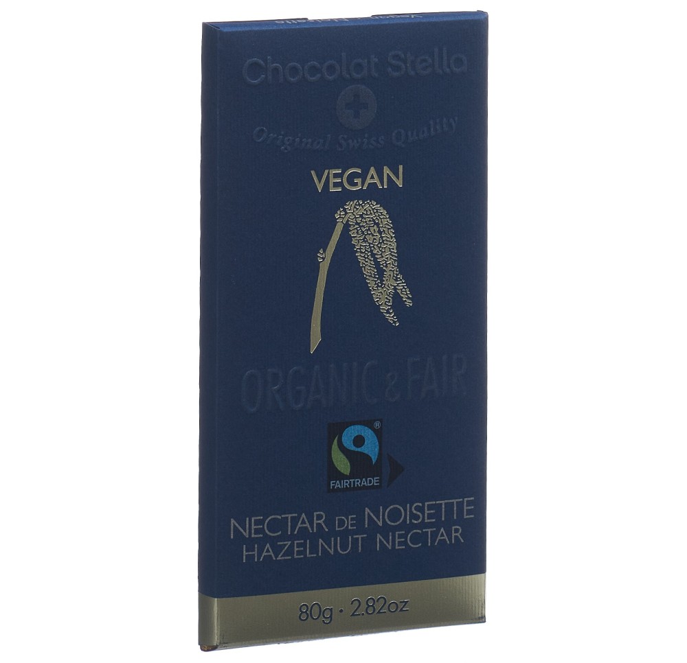 STELLA nectar de noisette chocolat Bio Fair 80 g STELLA nectar de noisette chocolat Bio Fair 80 g