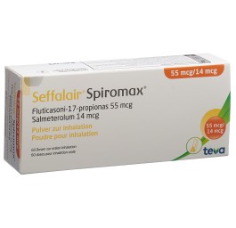 SEFFALAIR SPIROMAX pdr inh 55/14 mcg 60 dos