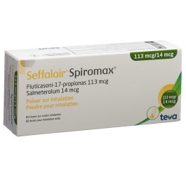 SEFFALAIR SPIROMAX pdr inh 113/14 mcg 60 dos