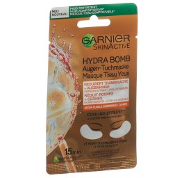GARNIER Masque Tissu Yeux orange hyaluron 6 g