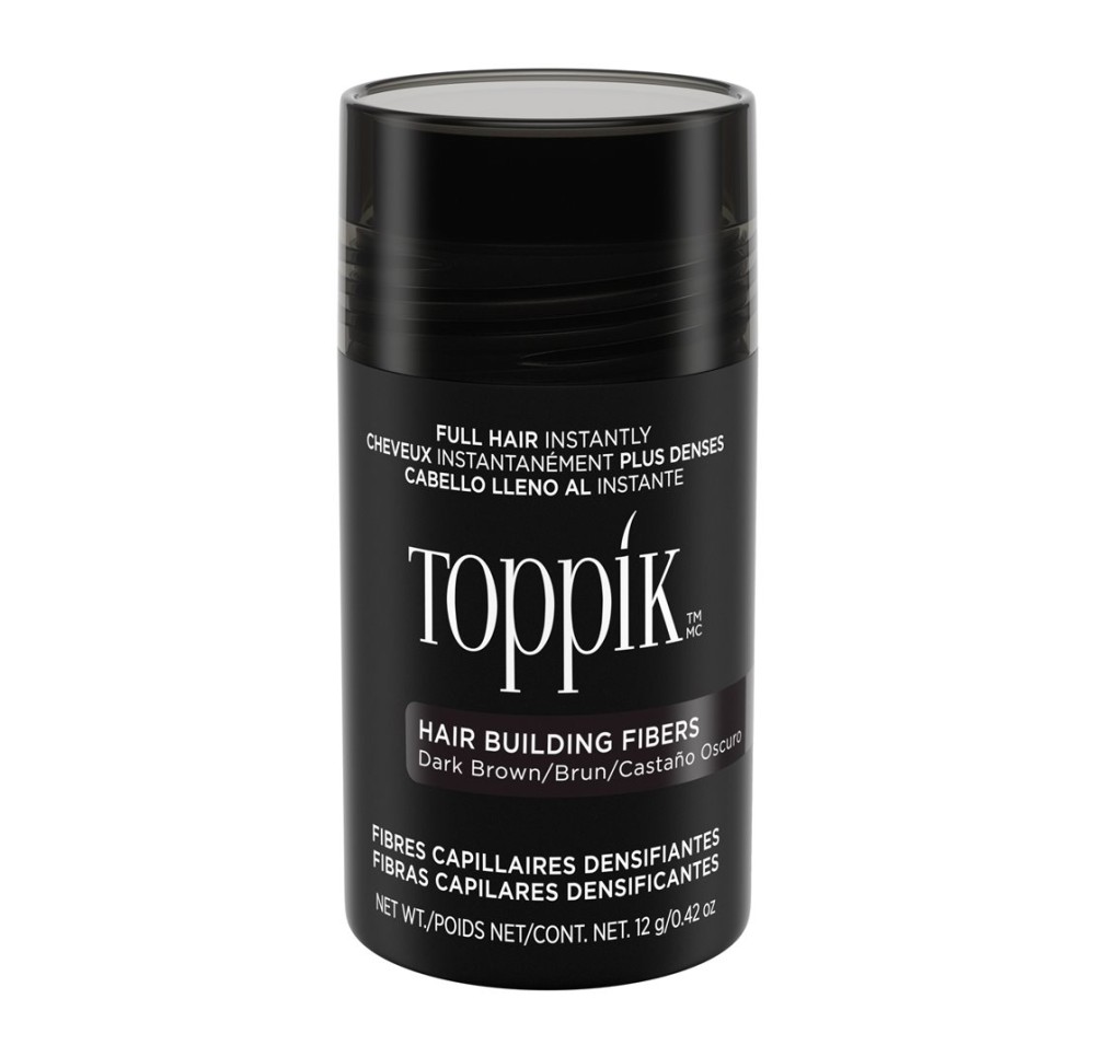 TOPPIK fibres capillaires dark brown bte 12 g TOPPIK fibres capillaires dark brown bte 12 g