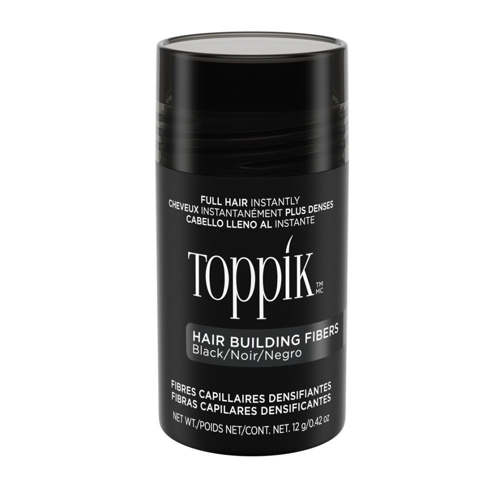 TOPPIK fibres capillaires black bte 12 g TOPPIK fibres capillaires black bte 12 g