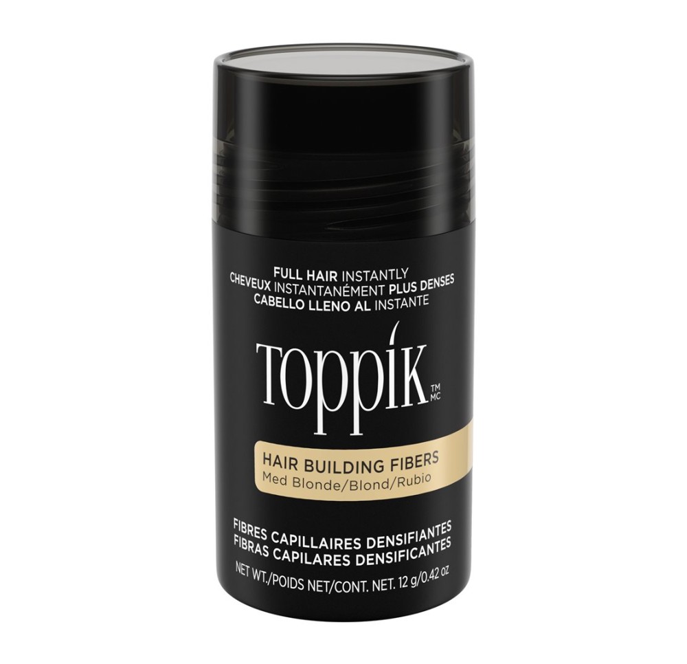 TOPPIK fibres capillaires medium blonde bte 12 g TOPPIK fibres capillaires medium blonde bte 12 g