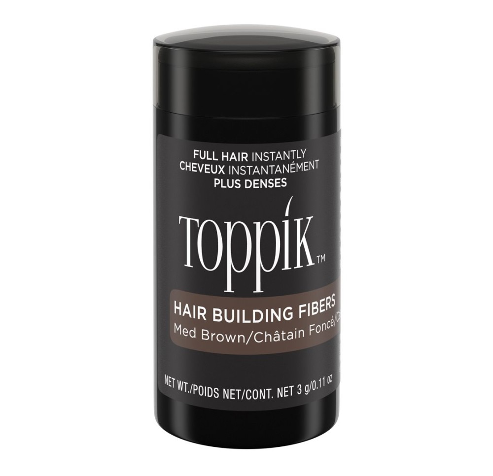 TOPPIK fibres capillaires medium brown bte 12 g TOPPIK fibres capillaires medium brown bte 12 g