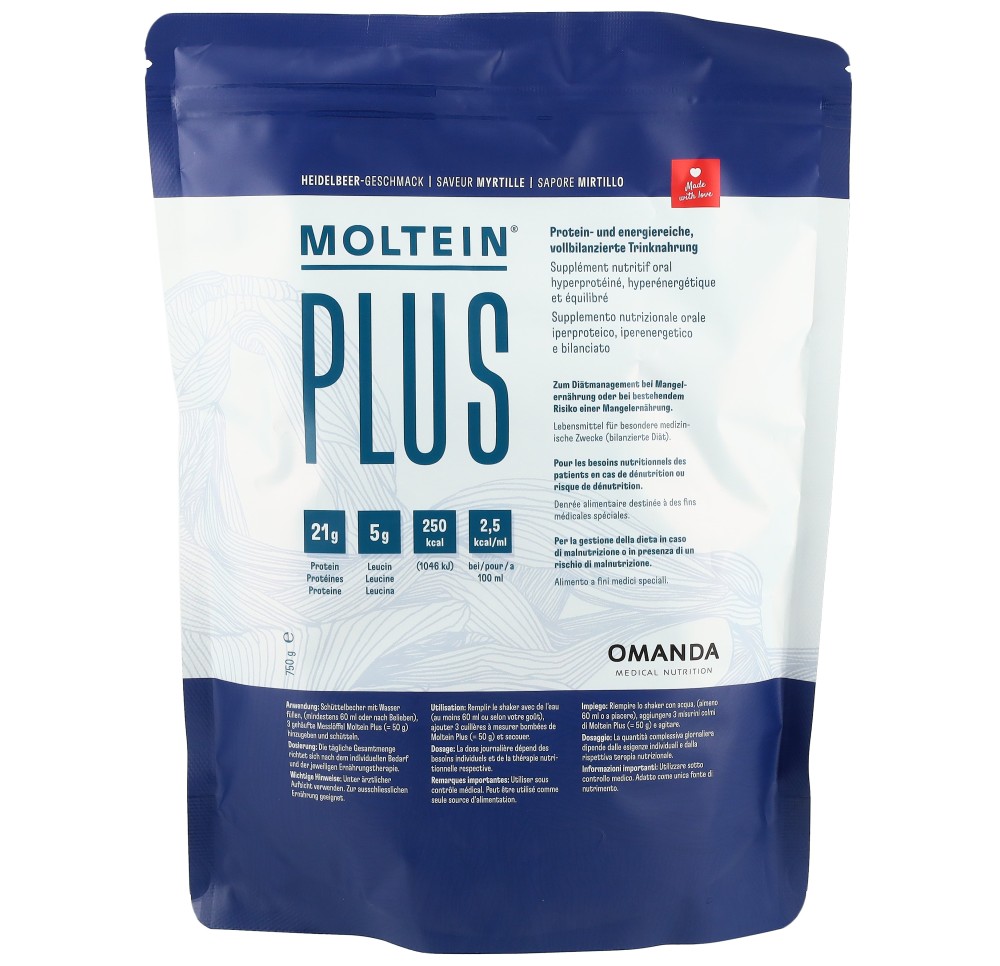 MOLTEIN PLUS 2.5 myrtille sach 750 g