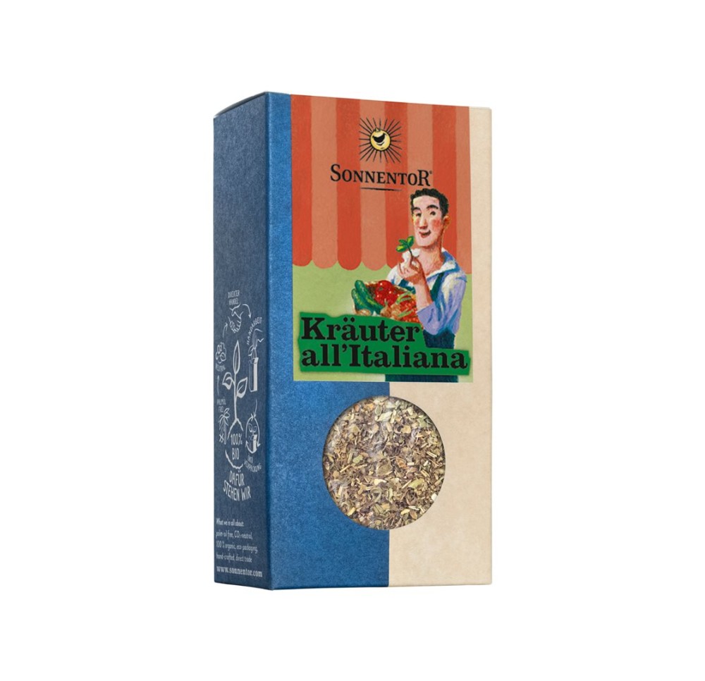 SONNENTOR épices italiennes coupées BIO sach 20 g SONNENTOR épices italiennes coupées BIO sach 20 g