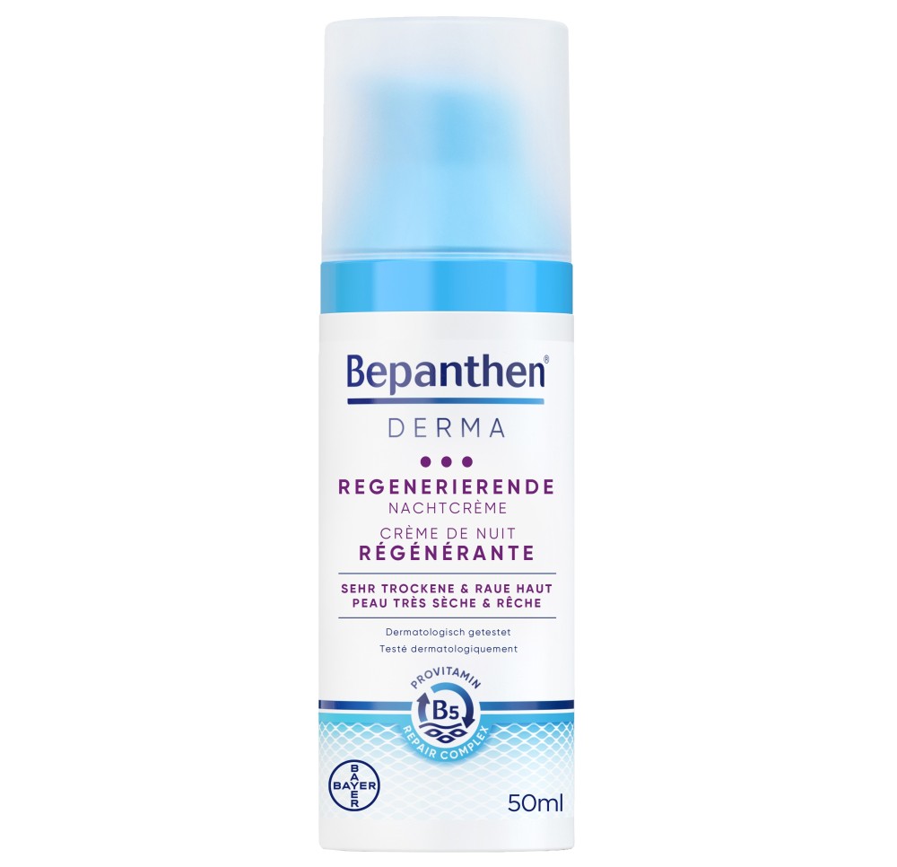 BEPANTHEN DERMA crème de nuit régénérante 50 ml