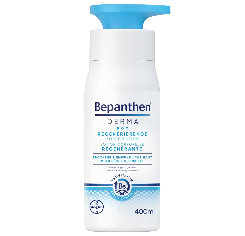 BEPANTHEN DERMA lot corporelle régénér dist 400 ml