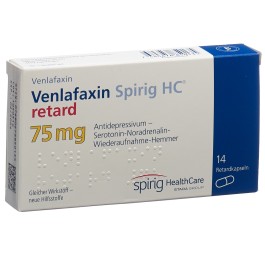 VENLAFAXINE Spirig HC caps ret 75 mg 14 pce
