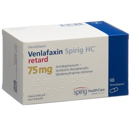 VENLAFAXINE Spirig HC caps ret 75 mg 98 pce