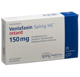 VENLAFAXINE Spirig HC caps ret 150 mg 28 pce