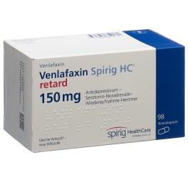 VENLAFAXINE Spirig HC caps ret 150 mg 98 pce