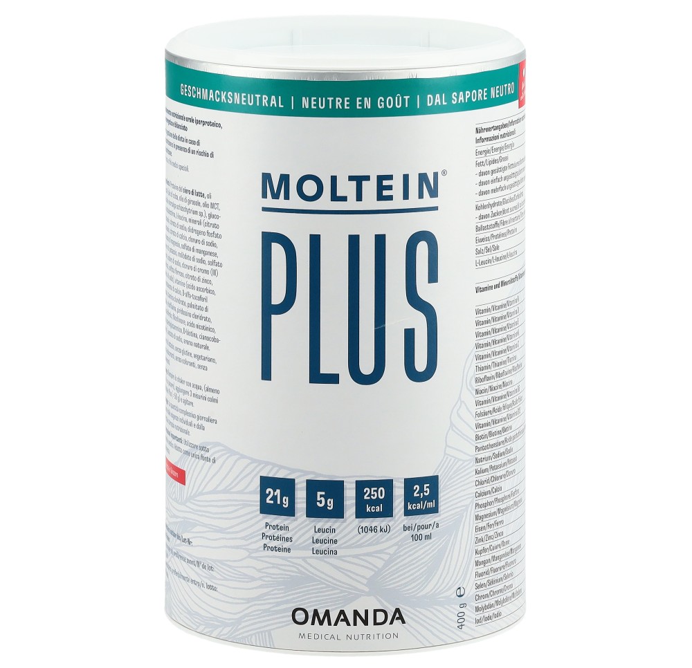 MOLTEIN PLUS 2.5 goût neutre bte 400 g