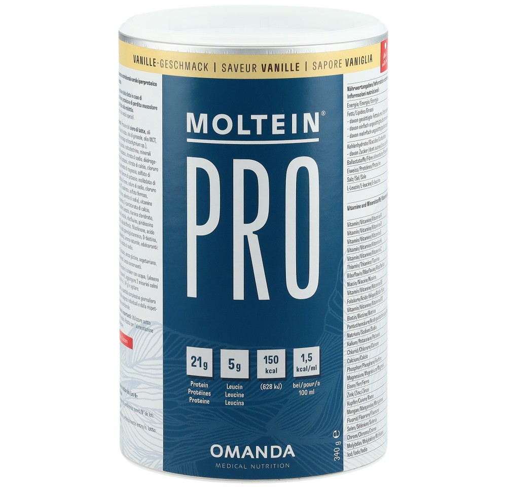 MOLTEIN PRO 1.5 vanille bte 340 g