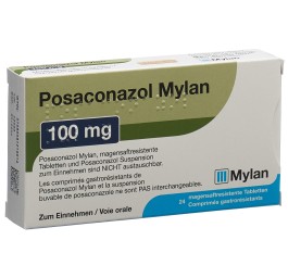 POSACONAZOL Mylan cpr pell 100 mg 24 pce