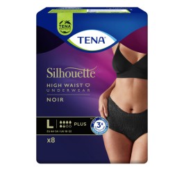 TENA Silhouette Plus L noir 8 pce